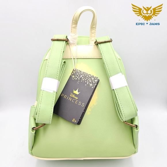 Loungefly Disney The Princess And The Frog Tiana Flower Mini Backpack
